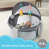 Portable Bassinet and Play Space On