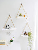 Boho Decor Swing Rope Rustic Floating Shelf