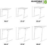 22" TV Tray Table Folding Portable Dinner Couch Bed Dinner Table