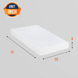 6/8/10/12 inch Gel Memory Foam Mattress for Cool Sleep & Pressure Relief