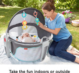 Portable Bassinet and Play Space On