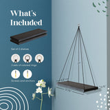 Set of 2 Hanging Shelf