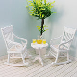 Dollhouse Miniature Rocking Chair