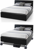 5 to 6-inch SUPER QUALITY Black bed risers