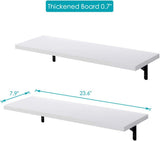 Hanging Book Shelves with