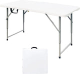 4ft Foldable Small Table with Handle
