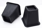 5 to 6-inch SUPER QUALITY Black bed risers