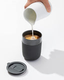 Porter Ceramic Mug w/ Protective Silicone Sleeve