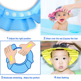 4pcs Soft Adjustable Baby Kids Children Shampoo Bath Bathing Shower Cap