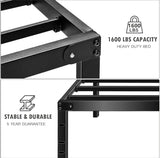 Platform Heavy Duty Beds Frames with Storage