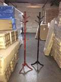FURNITURE Coat Stand with 9 Hook Swivel (Cherry)