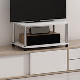 2-Tier Elevated TV Stand
