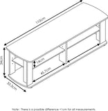 Entertainment Center TV Stand, Black