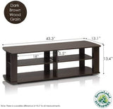 Entertainment Center TV Stand, Black
