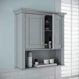 Gray Wall Cabinet