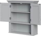 Gray Wall Cabinet