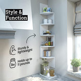 Wall Mount Corner Shelves